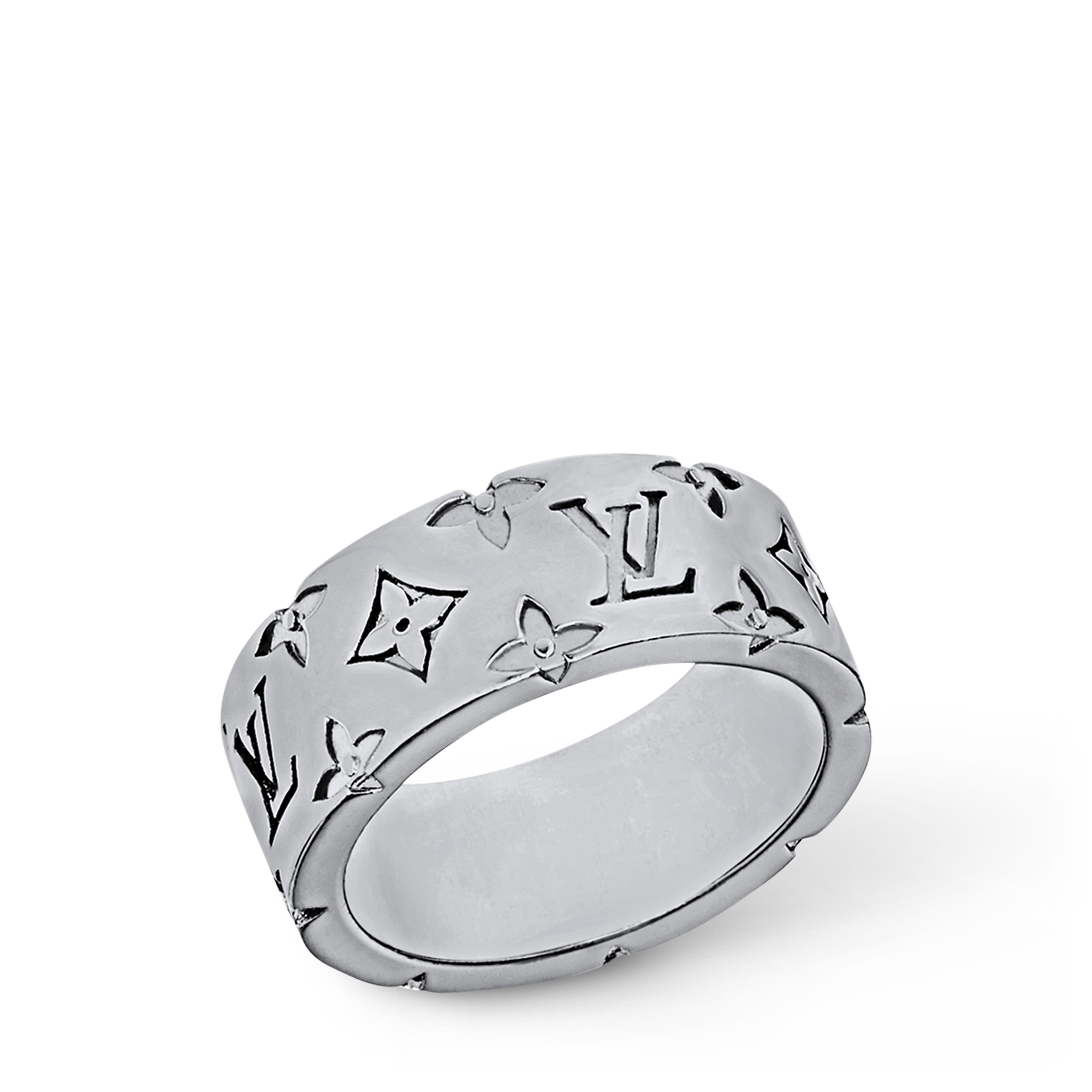 LV Mosaic Thin Ring . - Luxury Fashion Jewellery - M1181S Z20